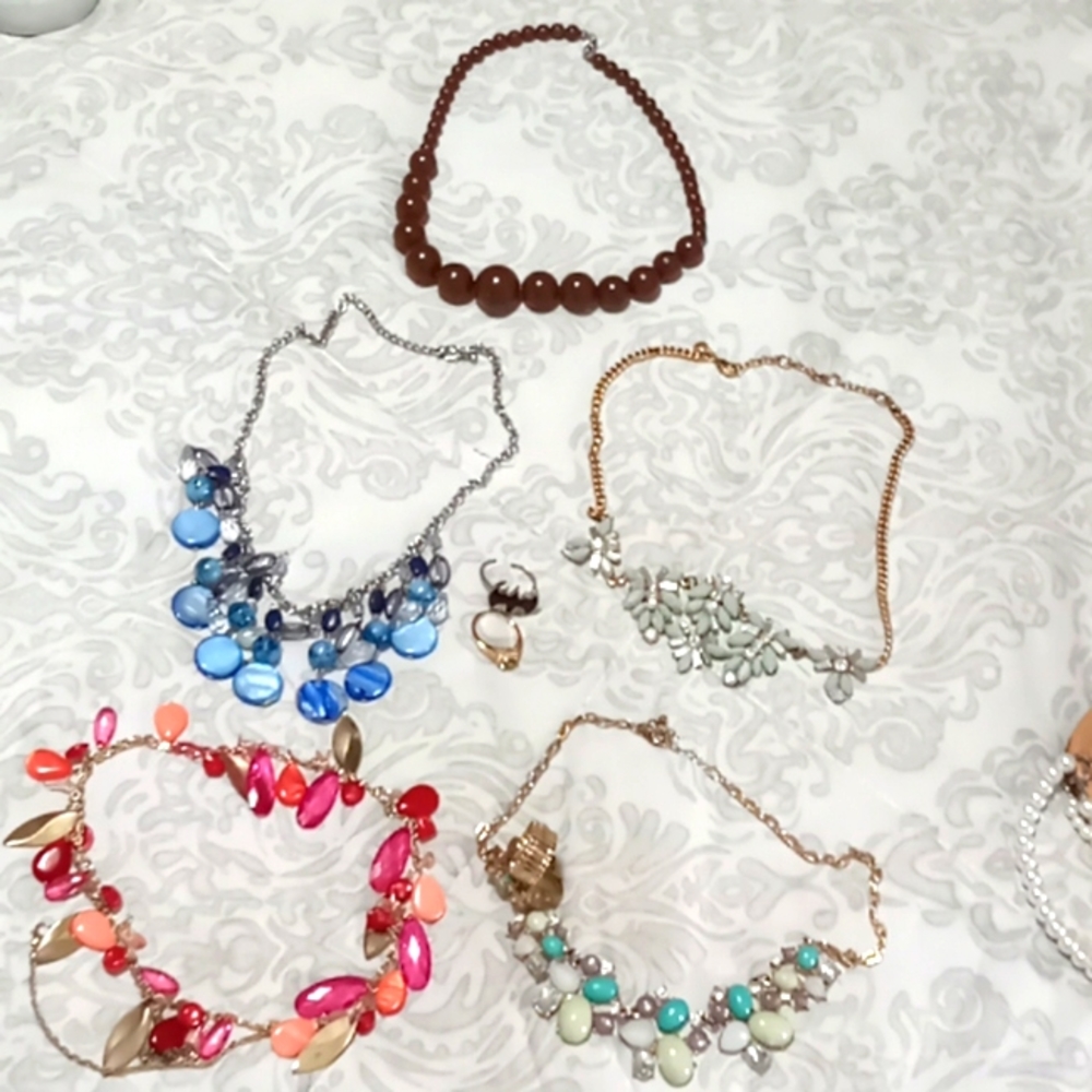 COSTUME JEWELERY, 3 DOLLARS A PIECE